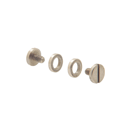 Polished Stainless Screw and Washer Accent Kit for Zurich Hinges