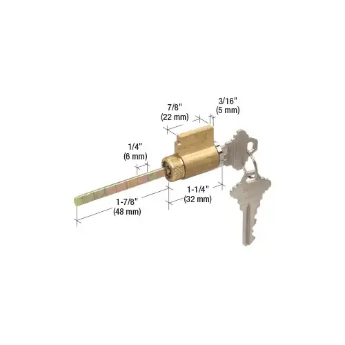 1-1/4" Cylinder Lock for 1-1/4" Cylinder Lock for