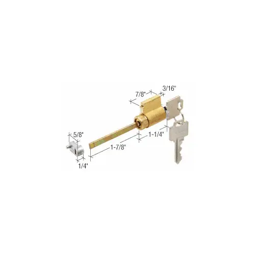 1-1/4" Cylinder Lock with Cam Adaptor for Weiser, and Weslock