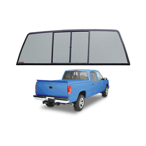 CRL EDV880S Duo-Vent Four Panel Slider with Solar Glass for 1988-2000 Chevy/GMC CK Trucks