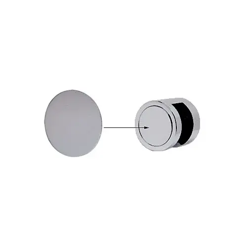 CRL EGD1SKBS Brushed Stainless Cover Disk for Edge Grips
