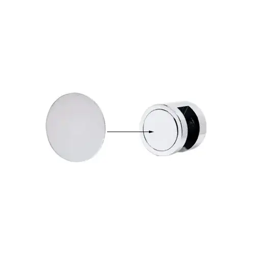 Satin Chrome Cover Disks for Edge Grips