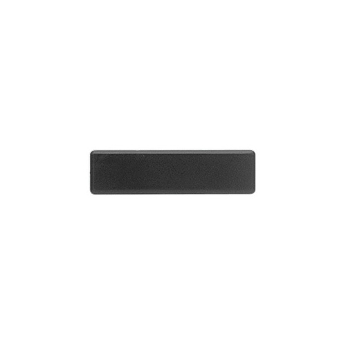 CRL EH120 Black European Style Glass Door Hinge Arm Cover Plate