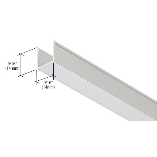 CRL EHF360AEXT 36" Satin Anodized Snap-in-Filler Insert for EZ-Adjust Header Kit