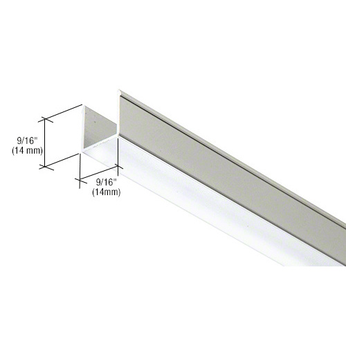 CRL EHF360BAEXT 36" Brite Anodized Snap-in-Filler Insert for EZ-Adjust Header Kit