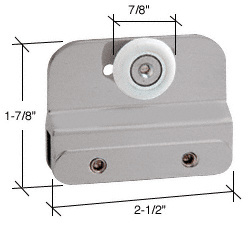 CRL EK671BN Brushed Nickel Inside Top Hanger Bracket