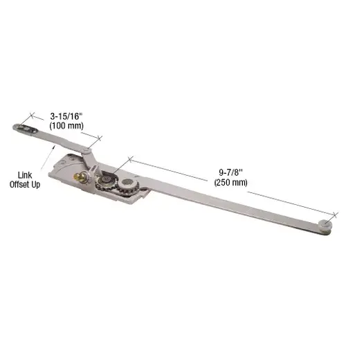 3-15/16" Left Hand Mechanism Only for Entrygard Dual S.S. Arm Casement Window Operator