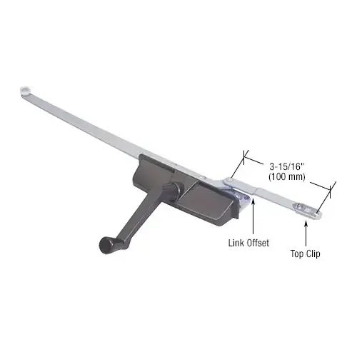 EntryGard EP23004 Bronze Right Hand Dual Arm Casement Window Operator