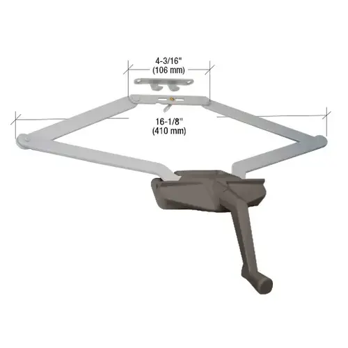 CRL EP23011 16-1/8" Bronze Roto-Gear Awning Window Operator