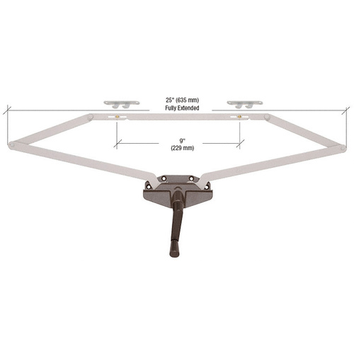 Bronze Dual Pull Roto-Gear Awning Operator