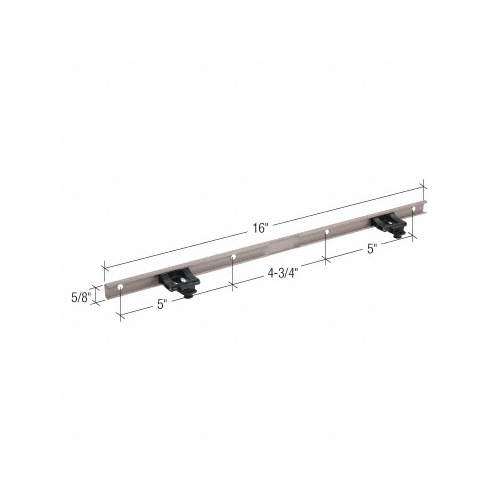 Truth EP27043 Steel Awning Operator Track with Two Slider Guides