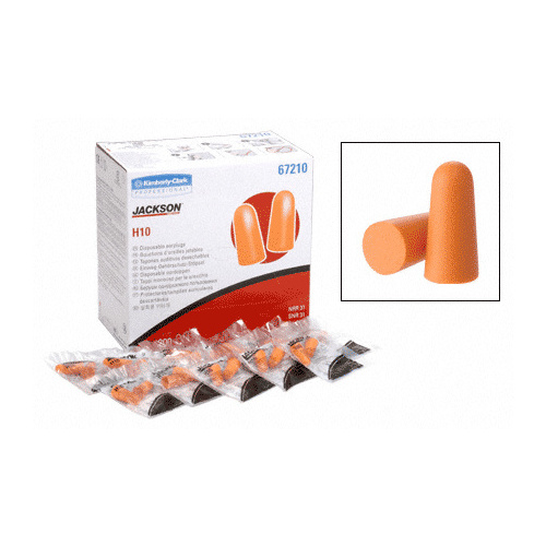 Disposable Foam Ear Plugs Orange