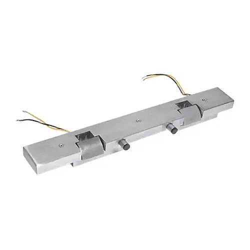 Brushed Stainless Electric Strike Keeper for Double Patch Fitting Doors Style A, PB, and F