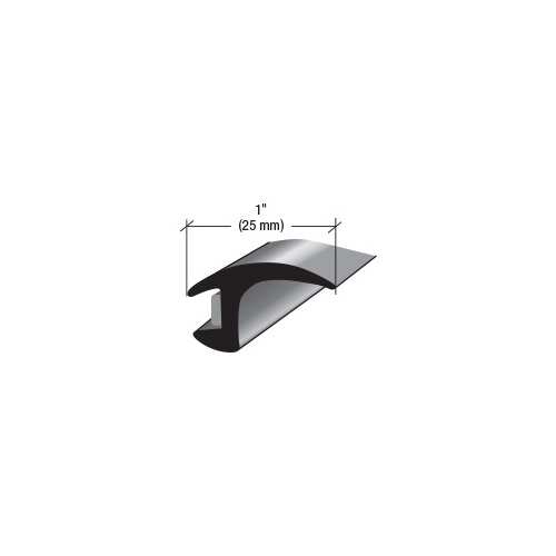 1" Channel Molding with Butyl Black