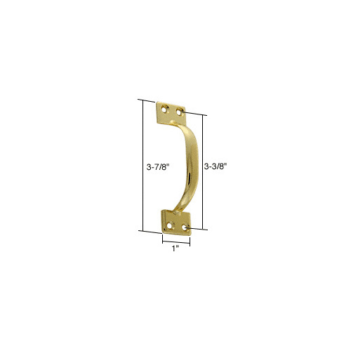 Brass Window Sash Lift Handle