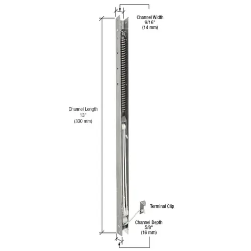 13" Window Channel Balance - 1210 or 12-1