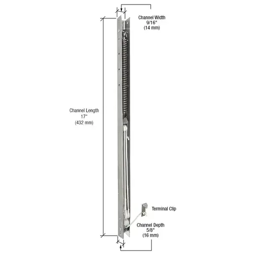 17" Window Channel Balance - 1630 or 16-3