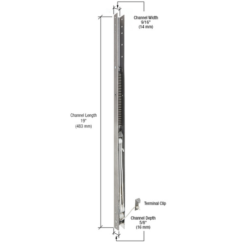 19" Window Channel Balance - 1820 or 18-2