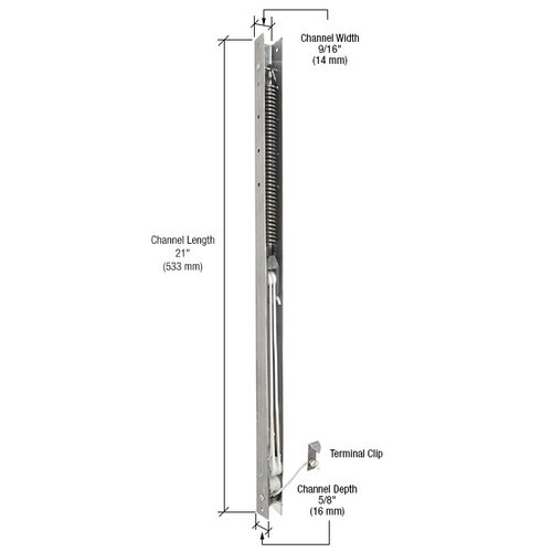 21" Window Channel Balance - 2030 or 20-3