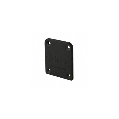 CRL FB1ECBL Matte Black FB1 Series End Cap