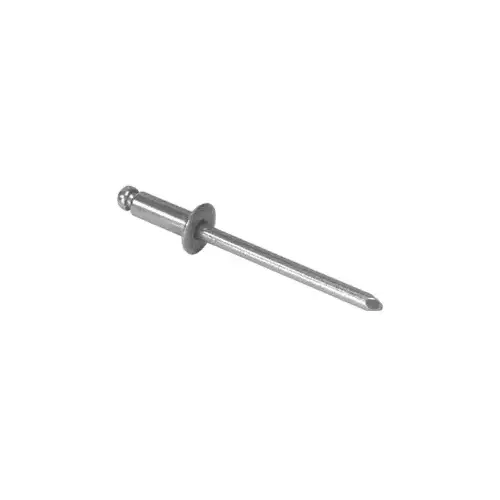 1/8" Diameter 3/8" to 1/2" Grip Range Stainless Steel Mandrel and Rivet - Pack of 1000