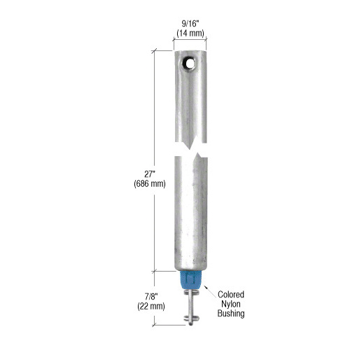 27" Tubular Spiral Tilt Window Balance - Blue Bushing