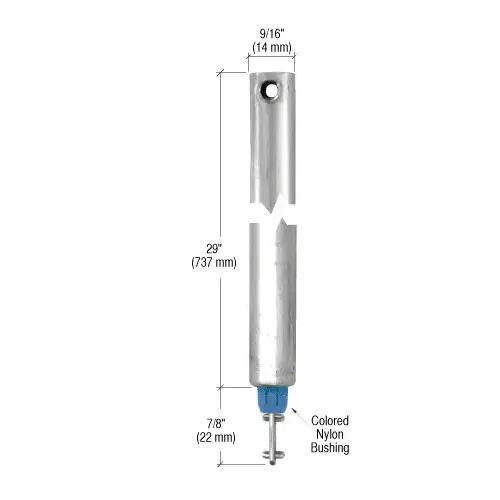 29" Tubular Spiral Tilt Window Balance Blue Bushing