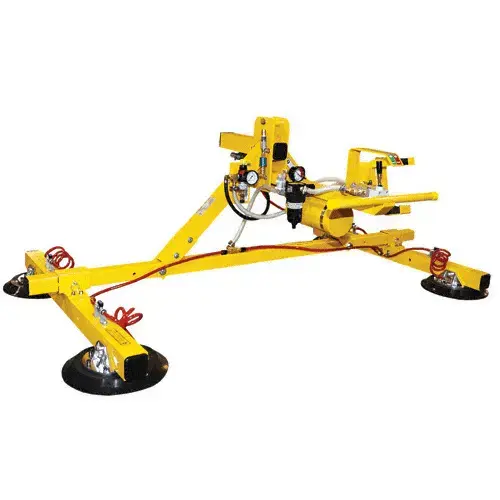 CRL FLEXR4HV11AC Wood's Powr-Grip AC Powered 1200 Series FLEX Flat Lifters with Movable Pads and Sliding Arms