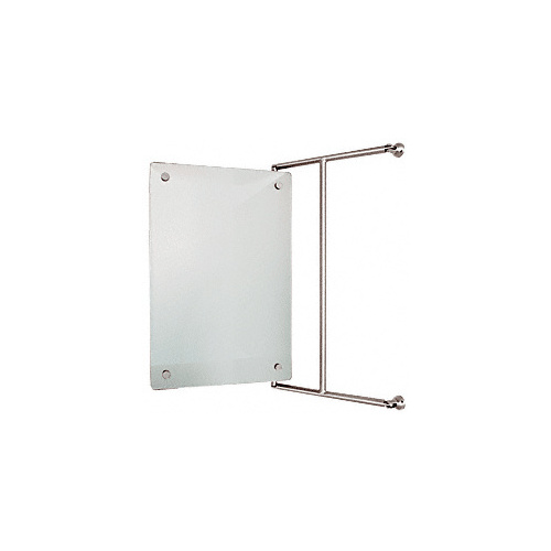 CRL FPM1523CH Chrome 15" x 23" Frameless Pivot Mirror