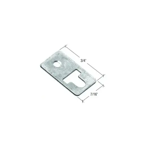CRL FS253B Overhead Channel Balance Terminal Clips - pack of 100