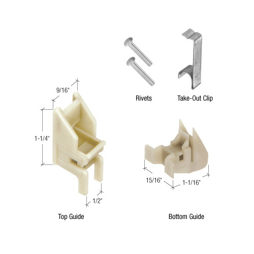 Window Channel Balance Repair Kit Tan