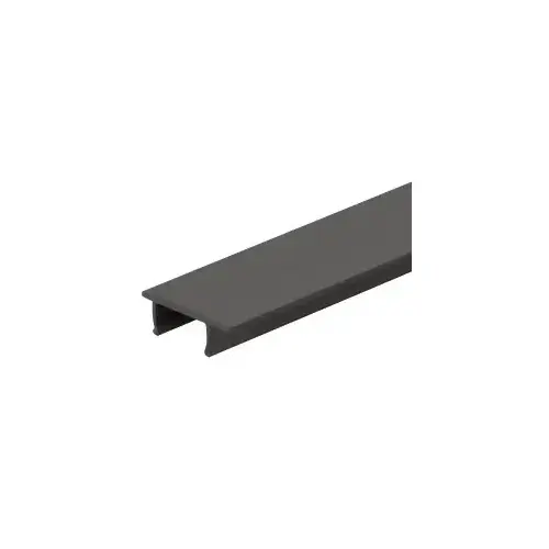CRL Blumcraft FS73DU Dark Bronze Anodized FS73 Replacement Snap-In Insert for RG500 Base Shoe 144" Stock Length