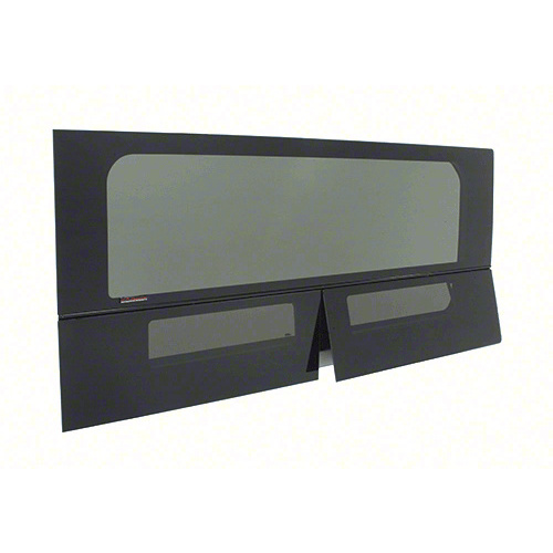 CRL FW396L 2014+ OEM Design 'All-Glass' Look Ram ProMaster 136" Wheelbase T-Vent Window Drivers Side Quarter Panel