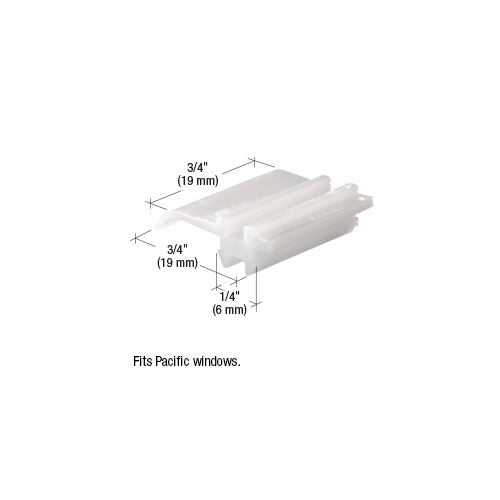 CRL G3063 Sliding Window Top Guide for Pacific Windows pack of 4
