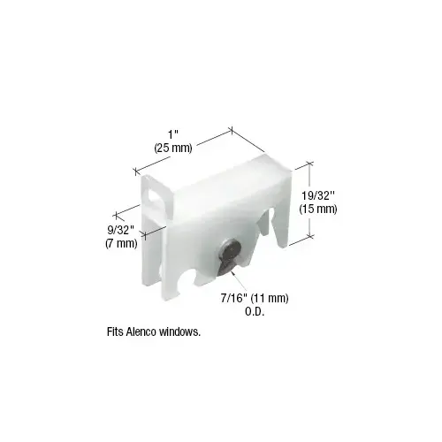 7/16" Steel Sliding Window Roller for Alenco Windows