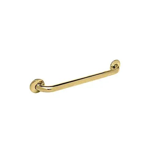 CRL GB18BR Polished Brass 18" Grab Bar