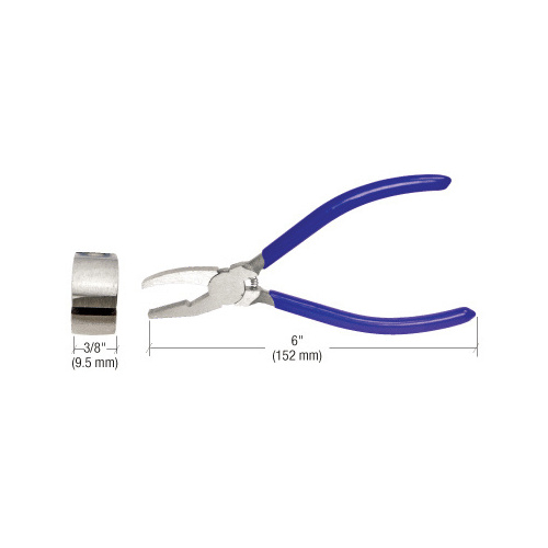 CRL GC6 6" Soft Nose Glass Pliers