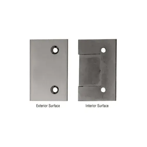 Brushed Nickel Geneva Series Hinge Watertight Cover Plate