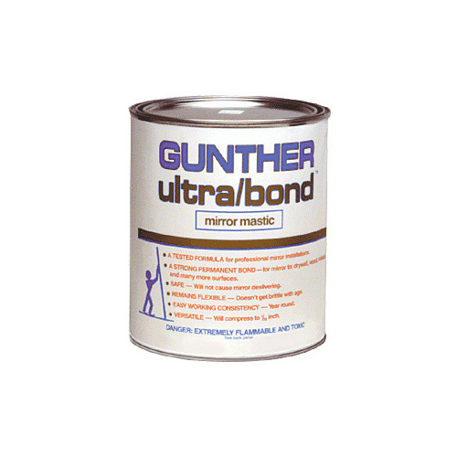 Gunther GN101B Gunther Ultra/Bond Mirror Mastic - Gallon Can Cream