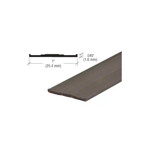 CRL GR100BRZ Bronze PVC Flat Grid - 96"