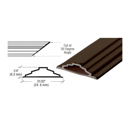 Bronze PVC Low Profile Step Grid - pack of 10