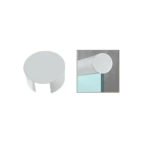 Satin Anodized End Cap for 3" Cap Railing