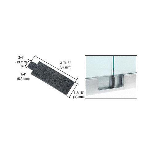 3/4" High Density Foam Spacing and Sealing Pads - pack of 20