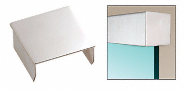 CRL GRS20ECPS Polished Stainless Square End Cap for 2" Square Cap Railing