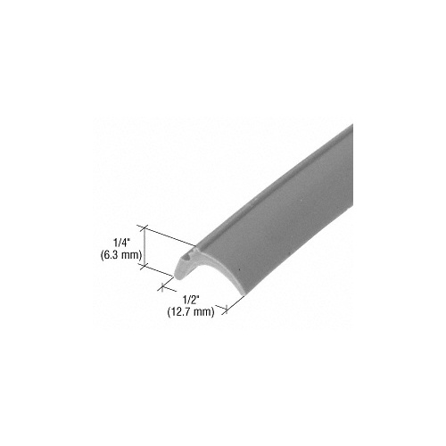 Gray 1/2" Wide Glazing Spline - 1000' Roll