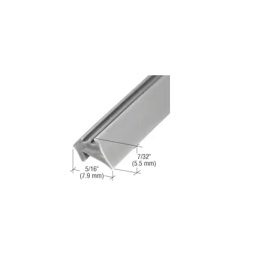 Gray 5/16" Wide Glazing Spline - 100 ft Roll