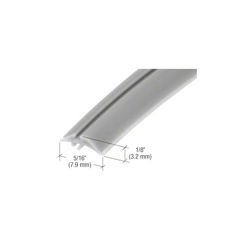 Gray 5/16" Width Glazing Spline - 1000' Roll