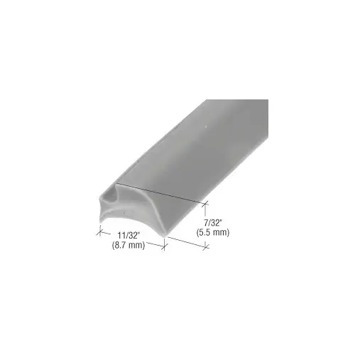 Gray 11/32" Wide Glazing Spline - 4 inch Sample - pack of 3000