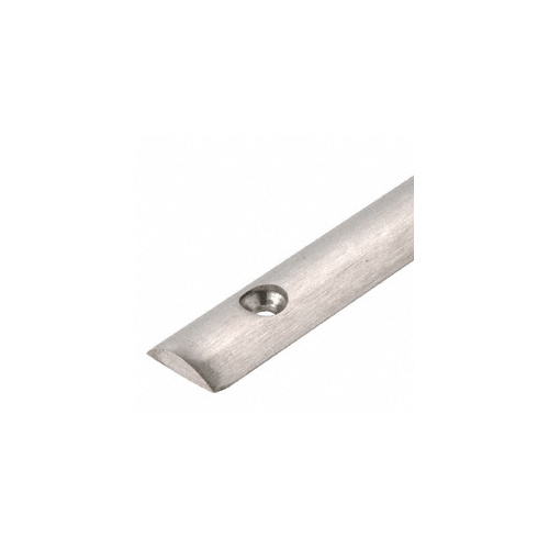 CRL GSDH130BS Brushed Stainless GSDH Series Bottom Track