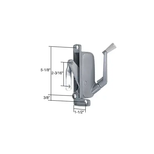 CRL H3666 Right Hand Awning Window Operator for Miami Windows Gray